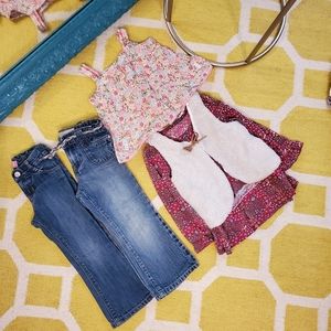 Sz 3T Girls Tops/Jeans Bundle